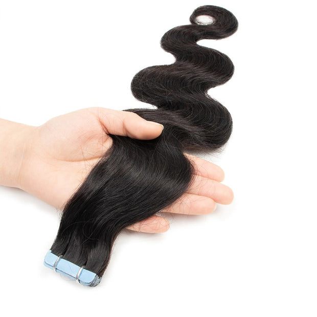 Tape-Ins Body Wave 20 Pieces Natural Human Hair