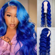 Blue Body Wave wig