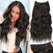 Clip in KooKaStyle Invisible Wire Hair Extensions Clip on Hair  20"
