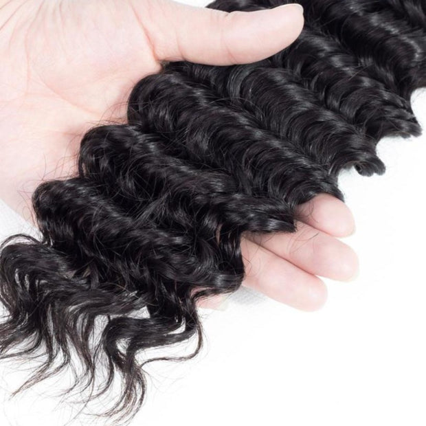 Ustar 7A Virgin Hair 4 Bundles Deep Wave