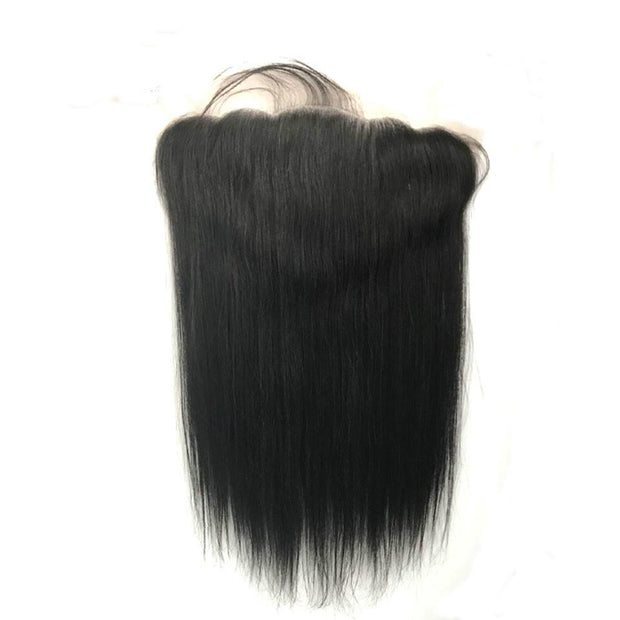 HD 100% Human Hair 13x6 Lace Free Part Frontal Straight