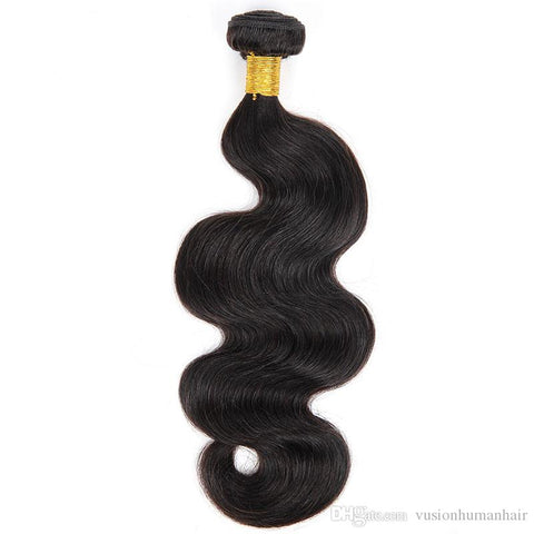 12A Raw Hair Body Wave Natural Black high quality full in end Unprocessed Human Hair Extensions
