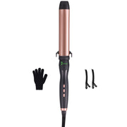Curling Iron 6-In-1 Curling Wand Set With LED Temperature Adjustment