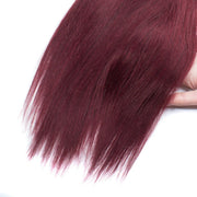 Ustar #99J  Burgundy  Straight 100% Human Hair