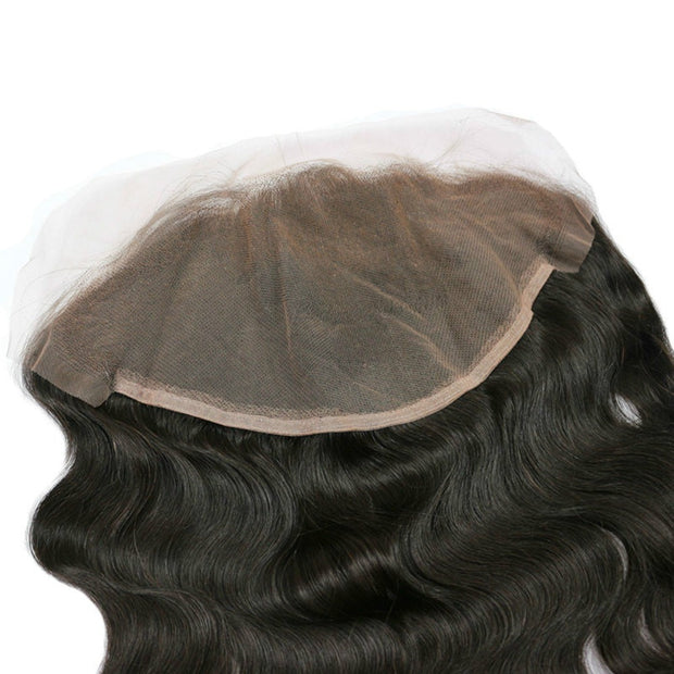 Ustar 100% Human Hair 13x14 Lace Frontal Free Part  Body Wave
