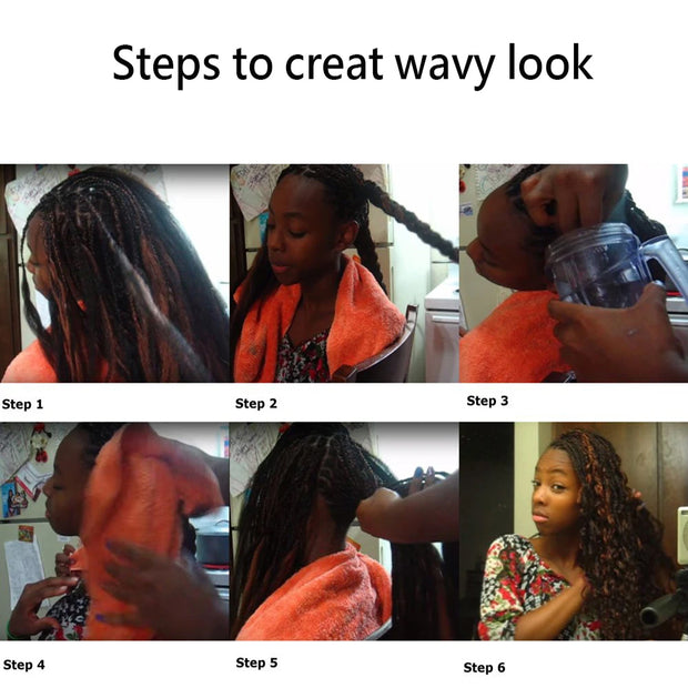 Wet N Wavy Bulk hair human hair blend Braiding 