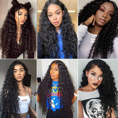 HD lace Water Wave Wig