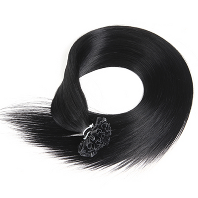 Ustar 100% Human Hair Quality U Tip Straight Hair Extensions # 2